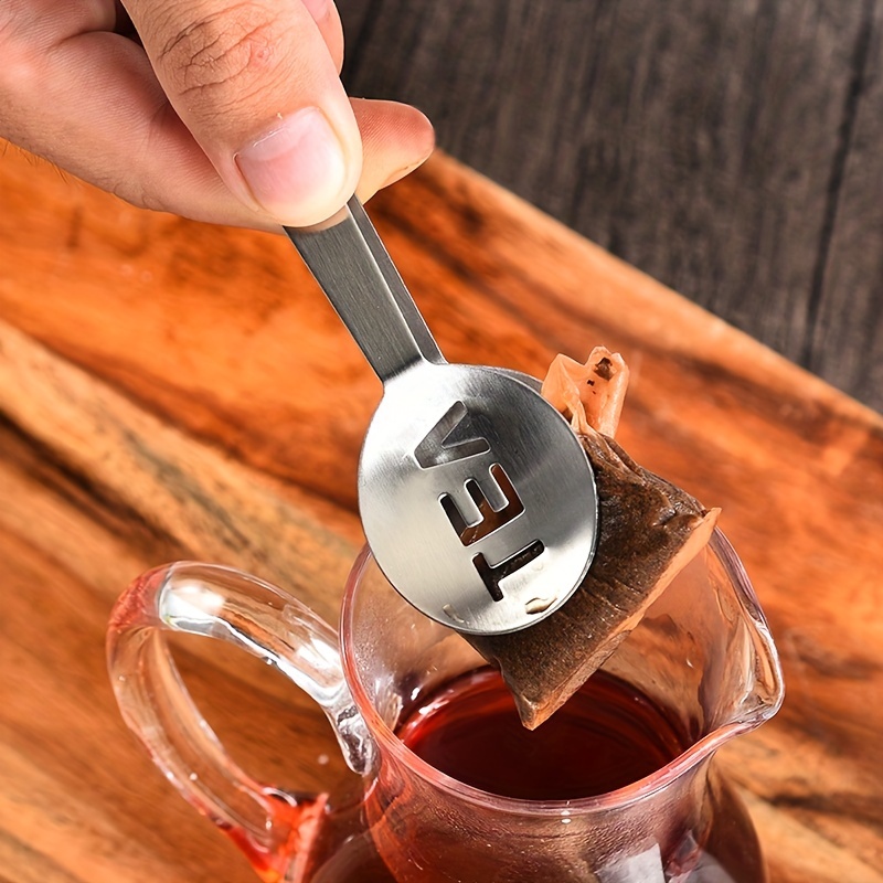 Ice Bucket Silver - 1pc Theezakje Knijper Roestvrijstalen Theezakje Tang