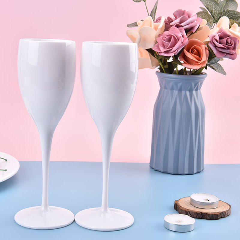 Wine Beer Whiskey - 2024 Mooie Champagnefluiten Plastic Wijnglazen Vaatwasmachinebestendig