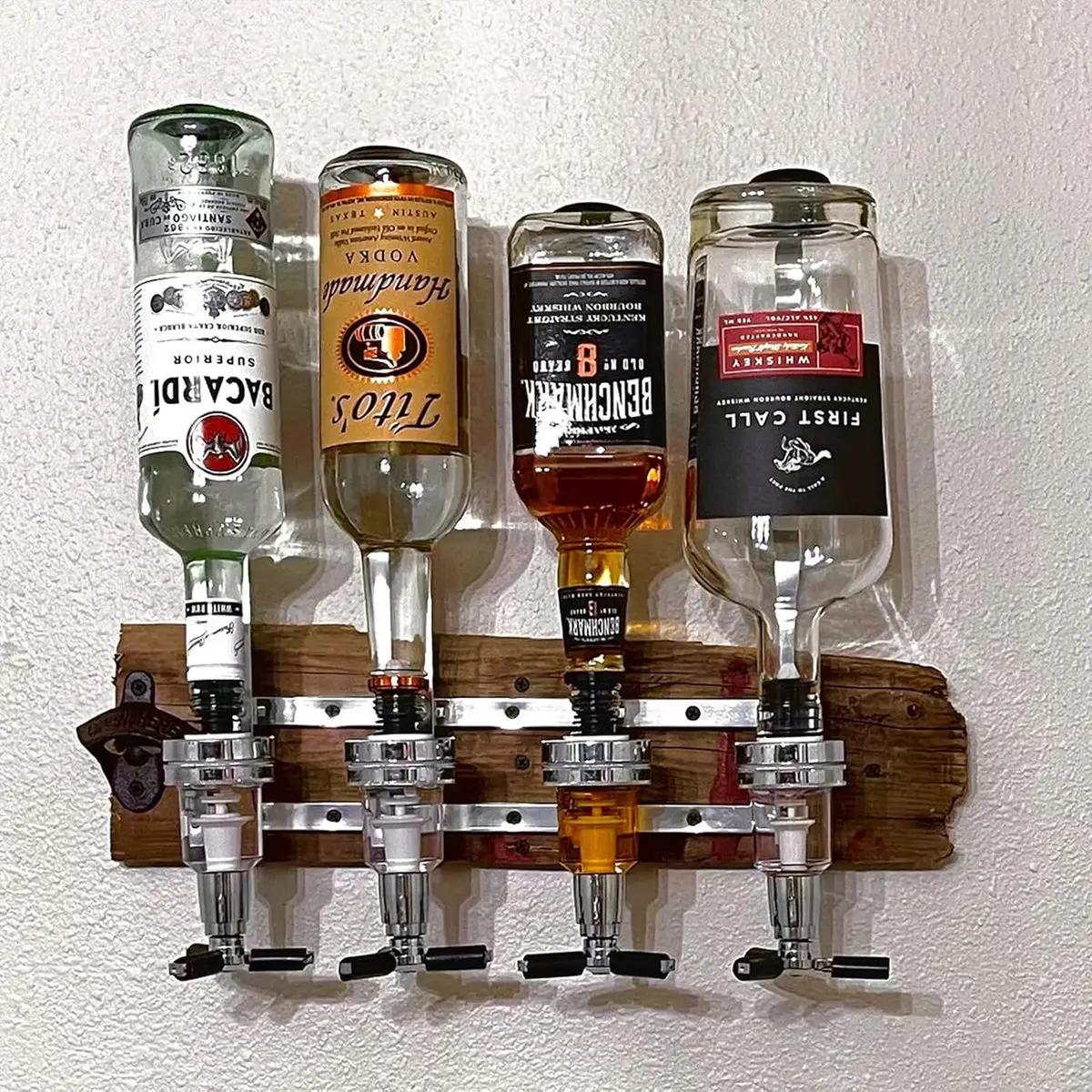 Wine To Beer Alcohol - 1-6 flessen alcohol dispenser, wand- en