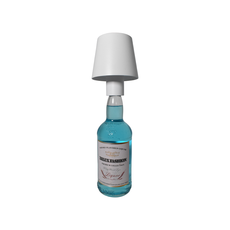 Wine & Beer Unlimited Spirits - Huisdecoratie Dimbare Oplaadbare Kerst Wijnfles Lampenkapjes