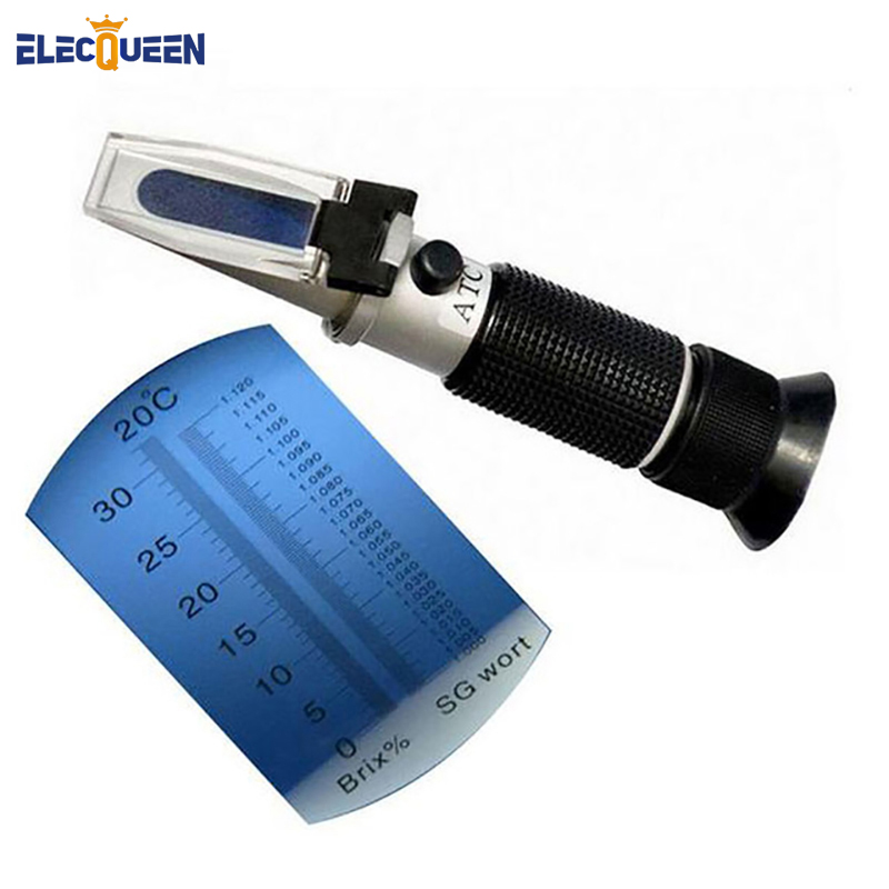 Wine To Beer Alcohol - Hand-held Refractometer Single/Dual Schaal Alcohol concentratie