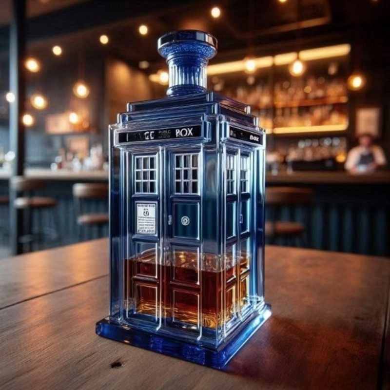 Wine Beer Whiskey - Creatieve telefooncel-decanter, wijn- en whiskydispenser, pot,