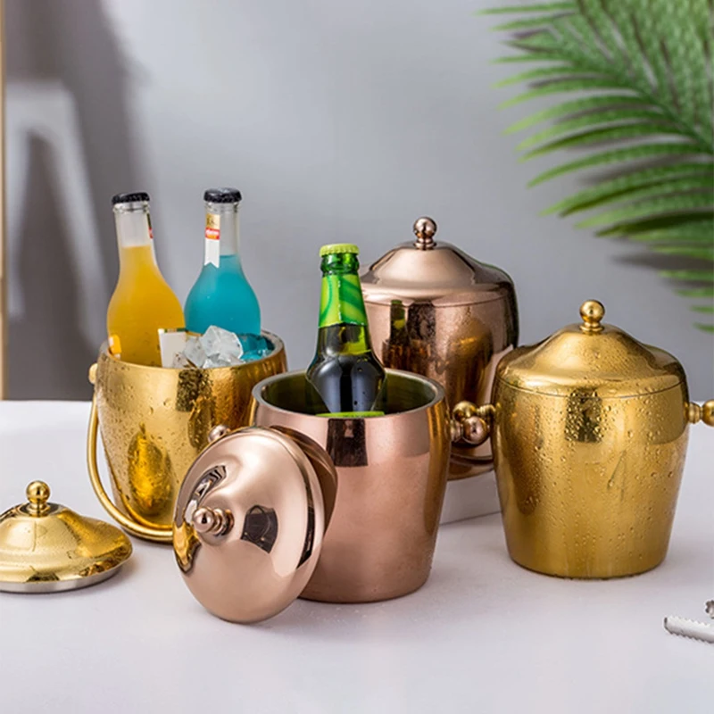 Rvs Ijsblokjes Emmer KTV Muzie - Ice Bucket Silver recensie en prijs