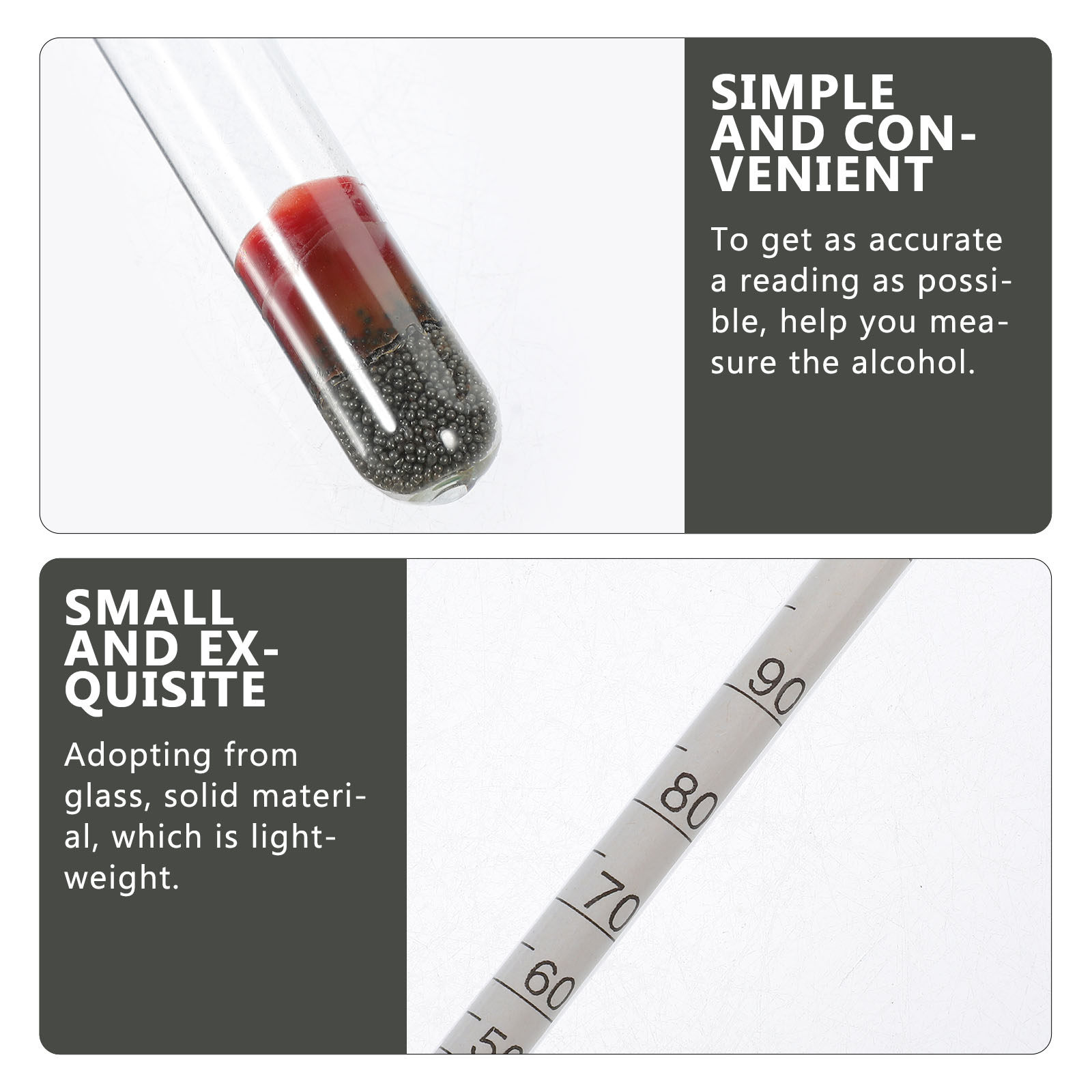 1 set drievoudige schaal alcoh - Wine To Beer Alcohol recensie en prijs
