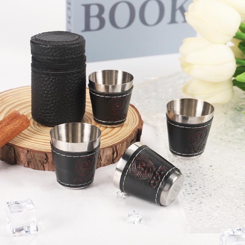 4-delige set outdoor reisbeker - Wine Beer Glass Set recensie en prijs