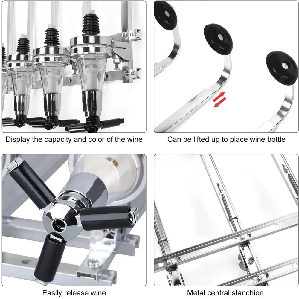 1-6 flessen alcohol dispenser, - Wine To Beer Alcohol recensie en prijs