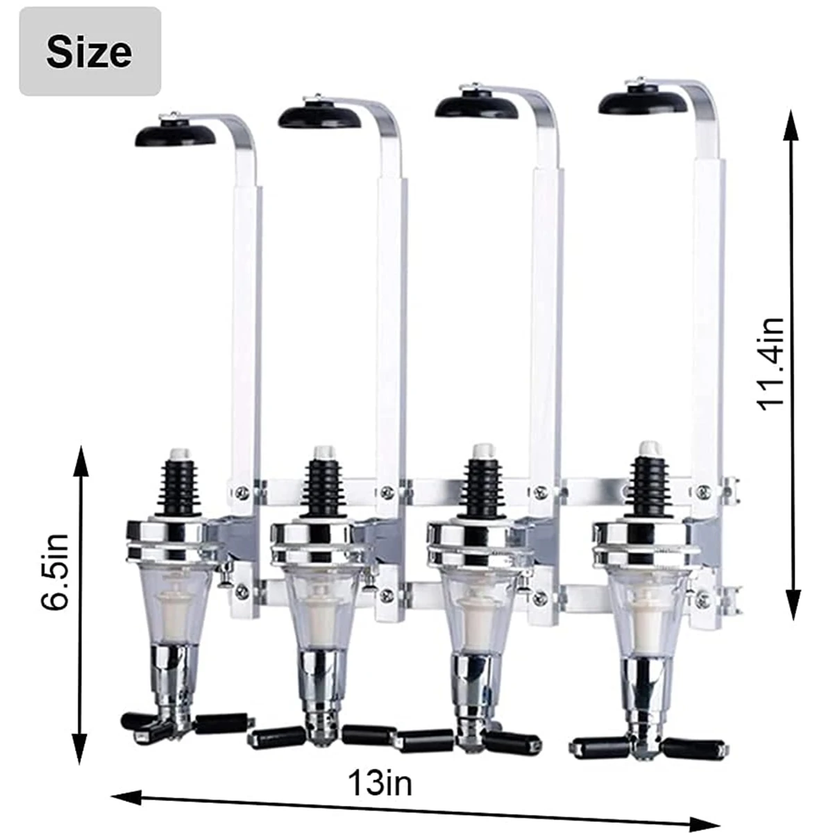 1-6 flessen alcohol dispenser, - Wine To Beer Alcohol recensie en prijs