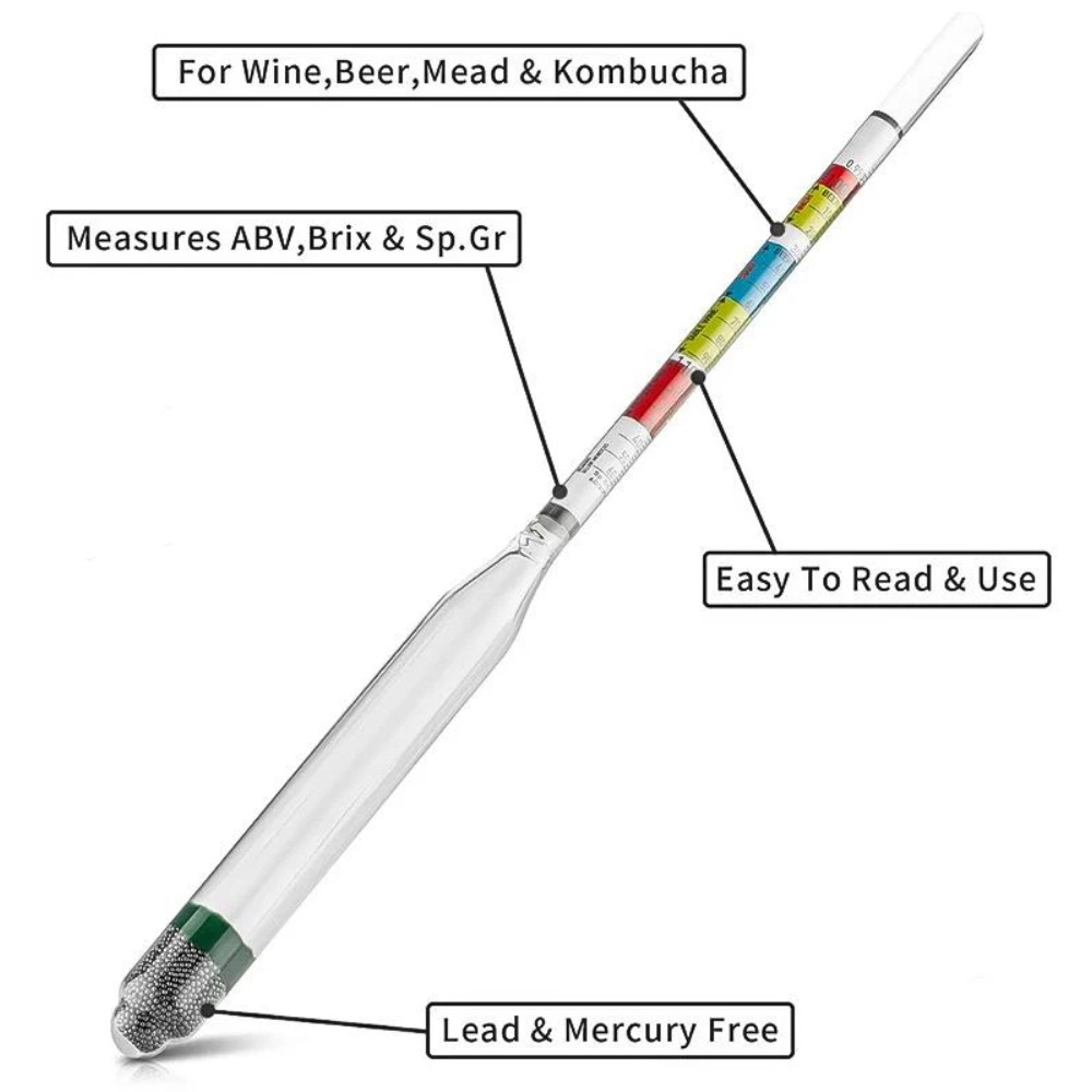 Homebrew alcoholtester, bier-  - Wine To Beer Alcohol recensie en prijs