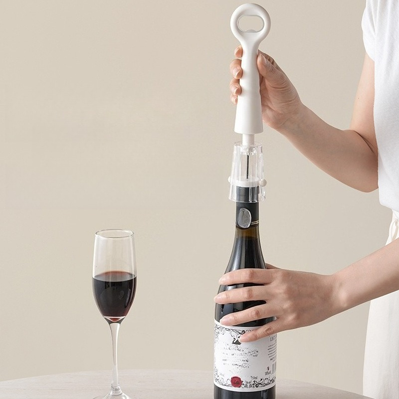 2-in-1 flesopener met luchtdru - Wine In Beer Bottle recensie en prijs