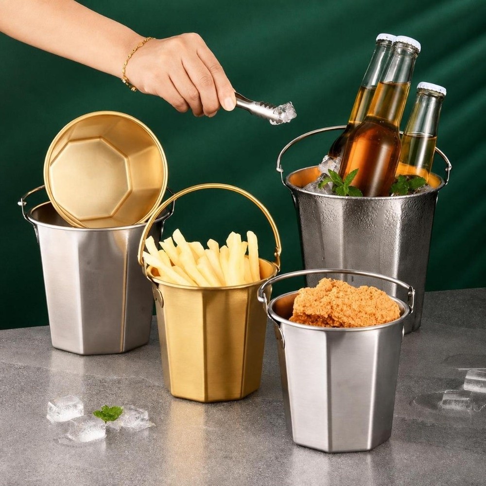 0,7L/1,1L/1,7L Capaciteit Mini - Ice Bucket Silver recensie en prijs